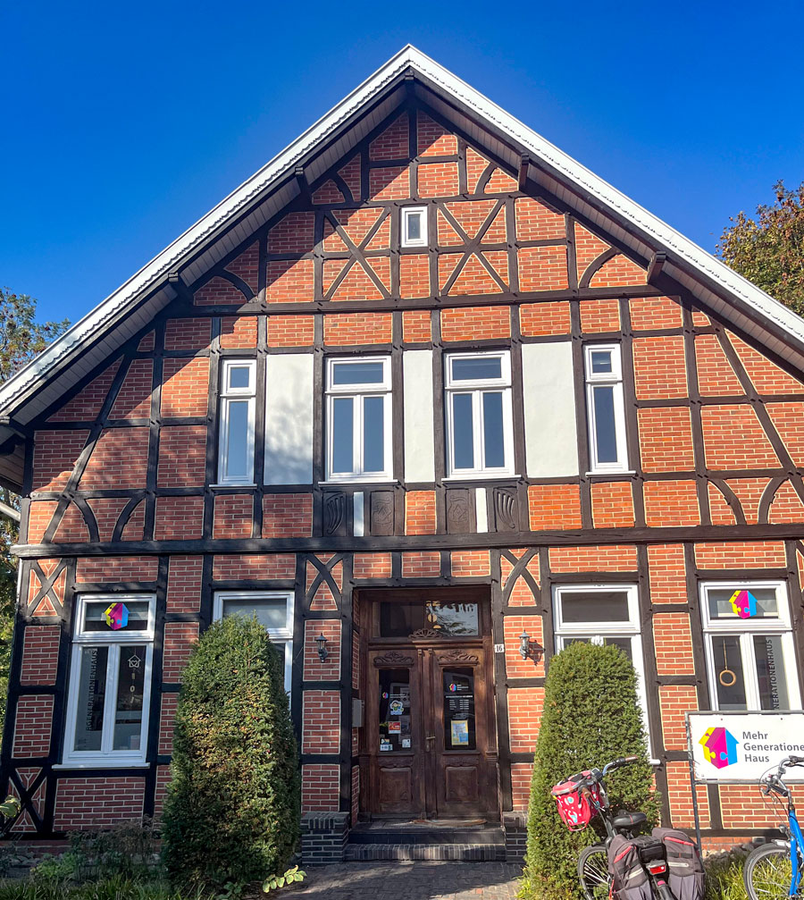 Außenansicht des Mehrgenerationenhauses Cloppenburg