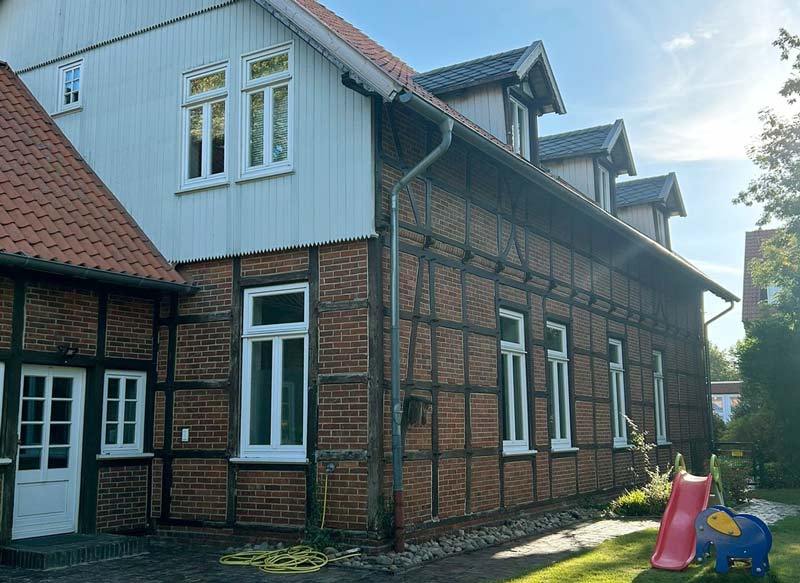Außenansicht der Mehrgenerationenhauses in Cloppenburg